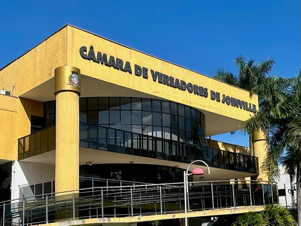 Câmara de Vereadores de Joinville | Imagem: Notícias Joinville