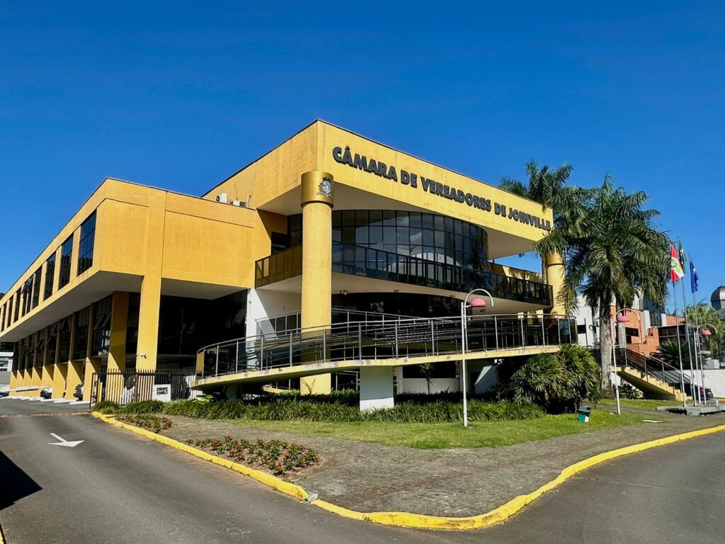 Câmara de Vereadores de Joinville | Imagem: Notícias Joinville