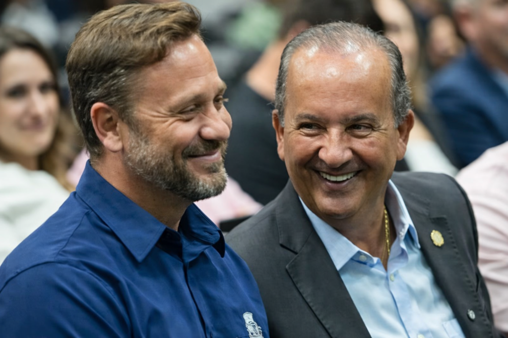 Jorginho Mello convida Adriano Silva para vice na disputa pelo Governo de Santa Catarina