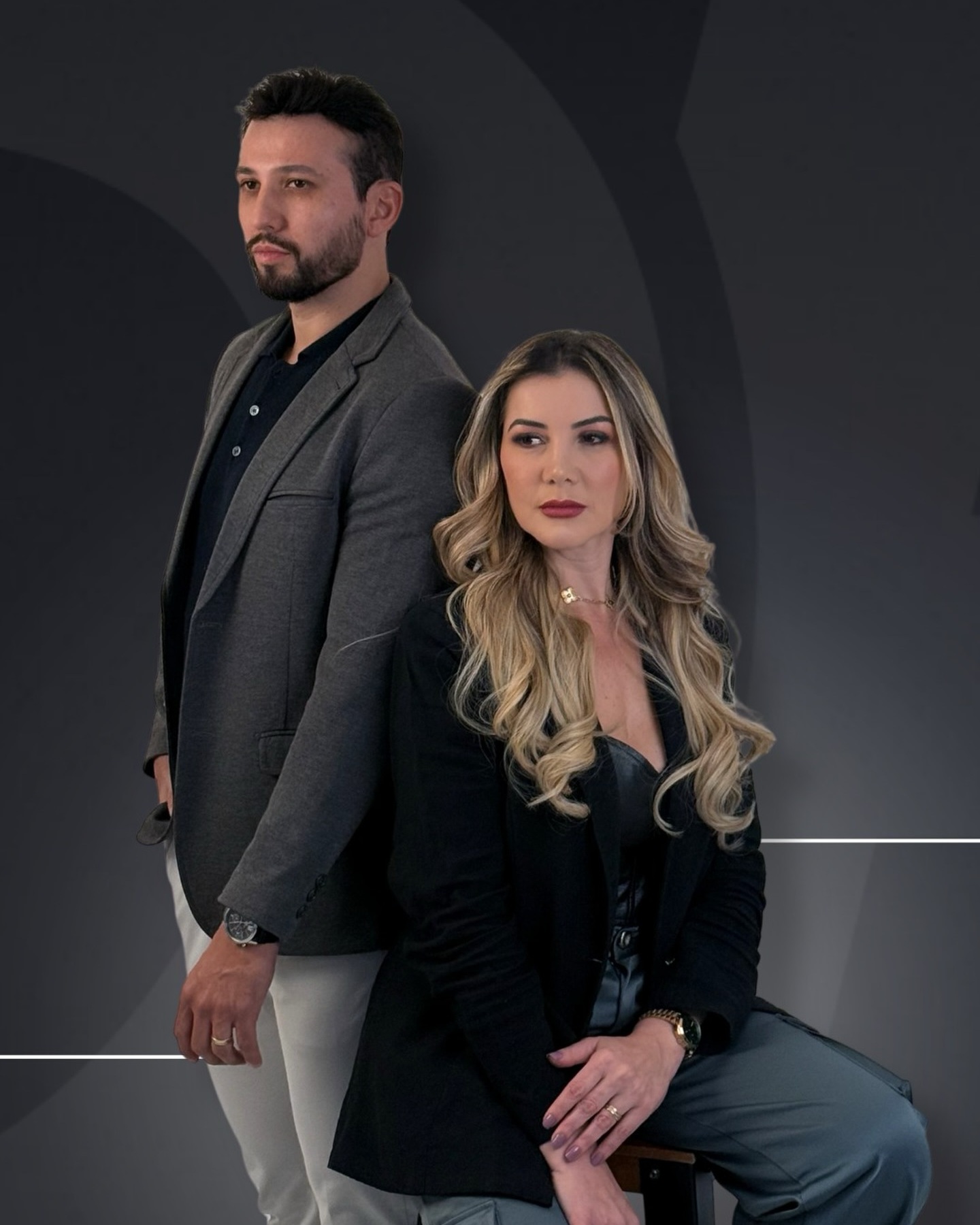 Diego e Mislene, empresários à frente da DF Premium
