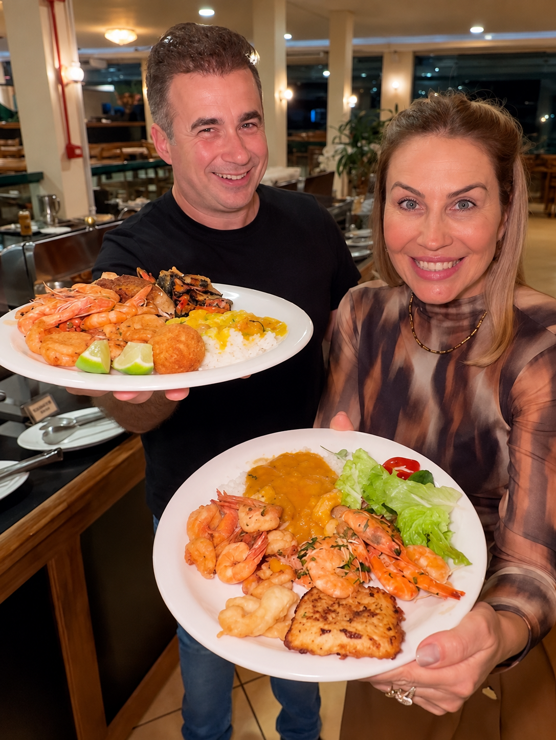 Vinicius Rosenback e Mari Pfleger
