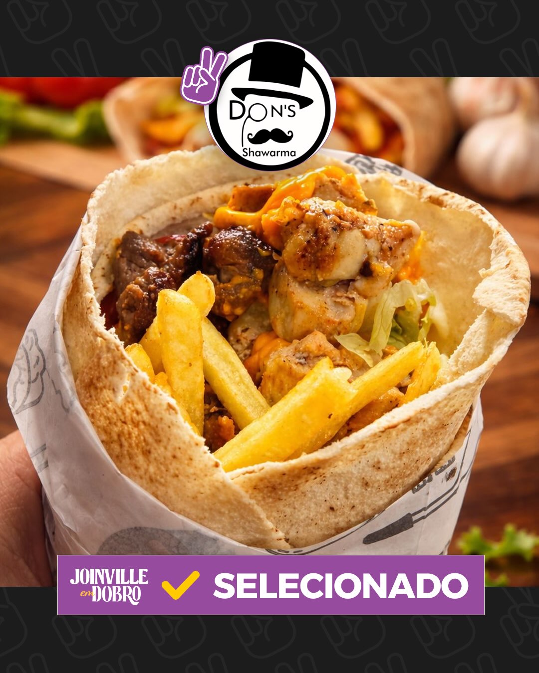 Alguns dos estabelecimentos selecionados para a terceira edição do Joinville em Dobro, que reúne cerca de 200 restaurantes na nova temporada.
