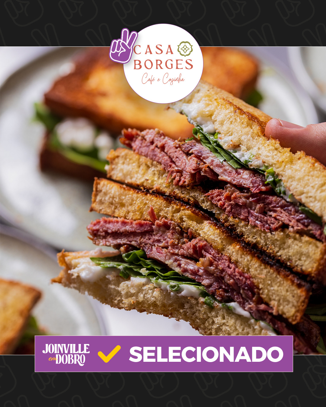 Alguns dos estabelecimentos selecionados para a terceira edição do Joinville em Dobro, que reúne cerca de 200 restaurantes na nova temporada.