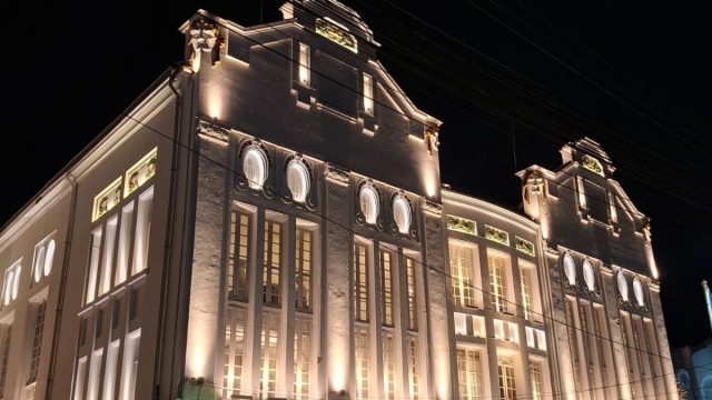 Harmonia Lyra ganha nova iluminação e reforça valorização do patrimônio histórico no Centro de Joinville