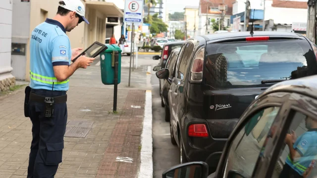 Estacionamento rotativo pago volta a Joinville depois de 12 anos