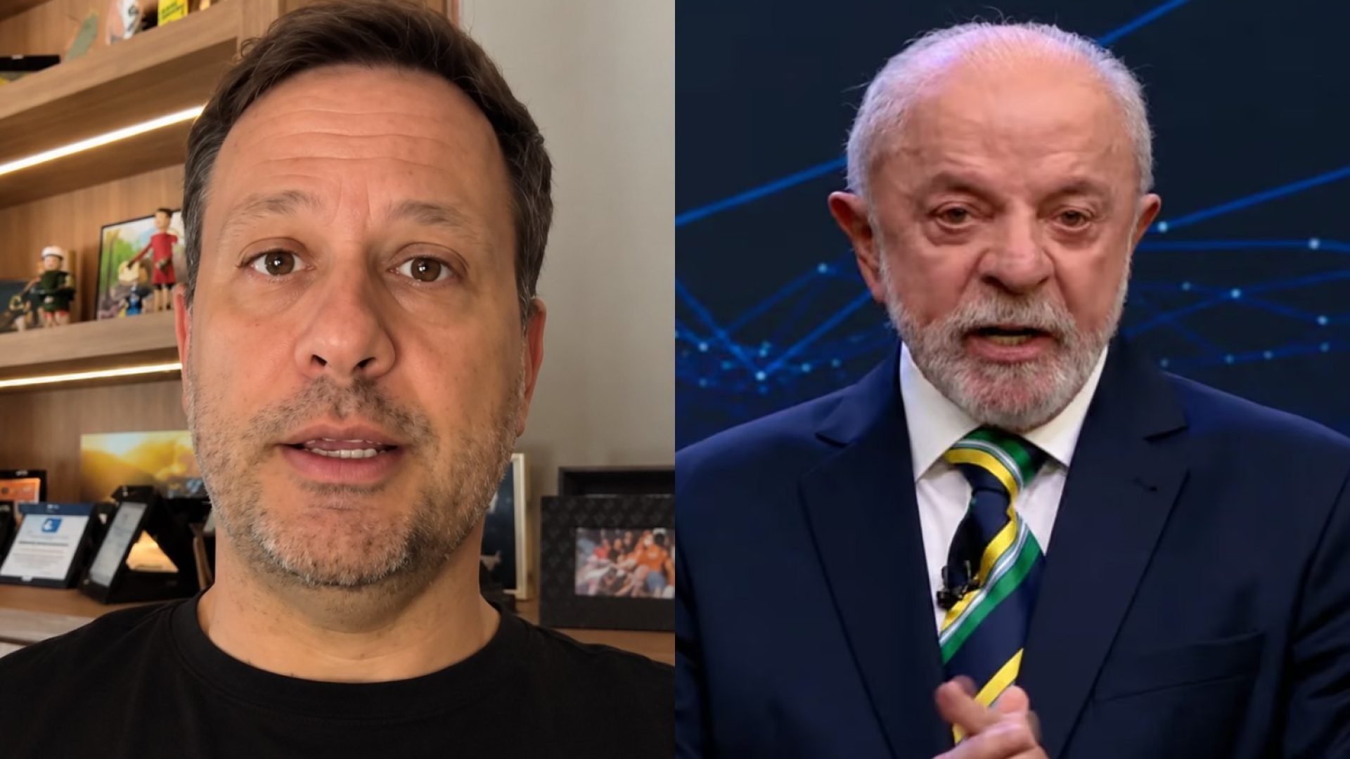 Adriano Silva questiona números da eleição após virada de Lula no segundo turno