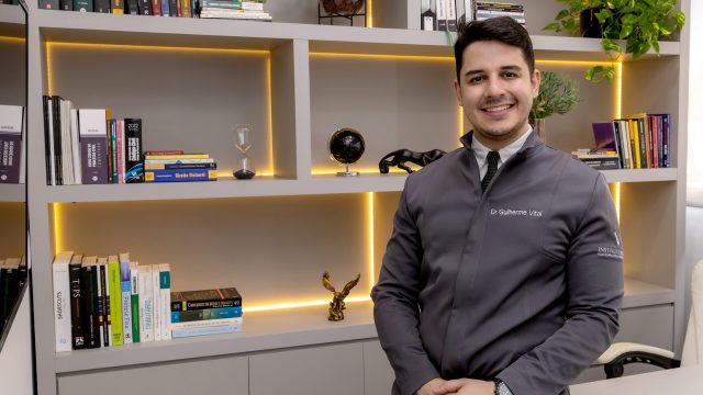 Guilherme Vital no Instituto Vital, em Joinville